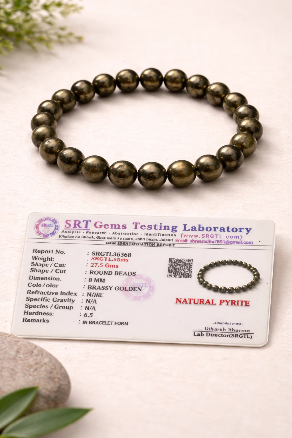 Pyrite Bracelet by Astro Pyrite