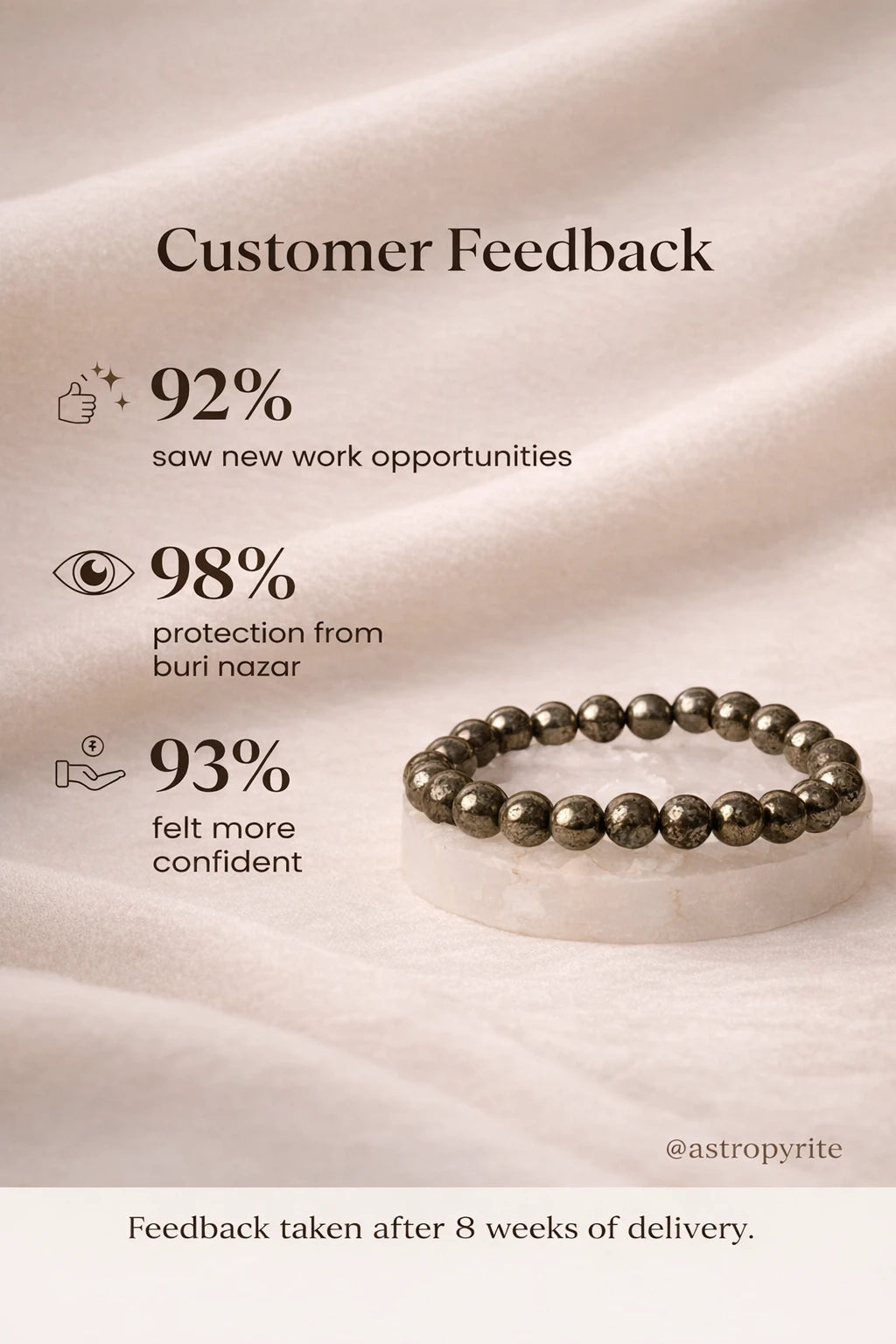 Pyrite Bracelet by Astro Pyrite