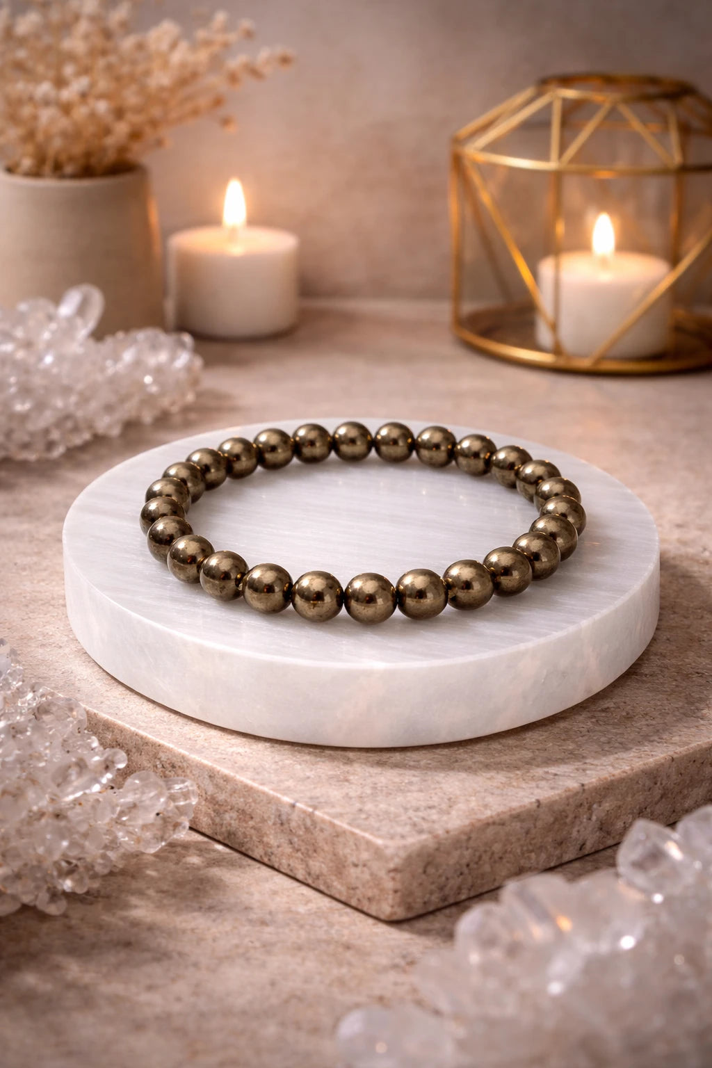Raw Selenite Plate by Astro Pyrite