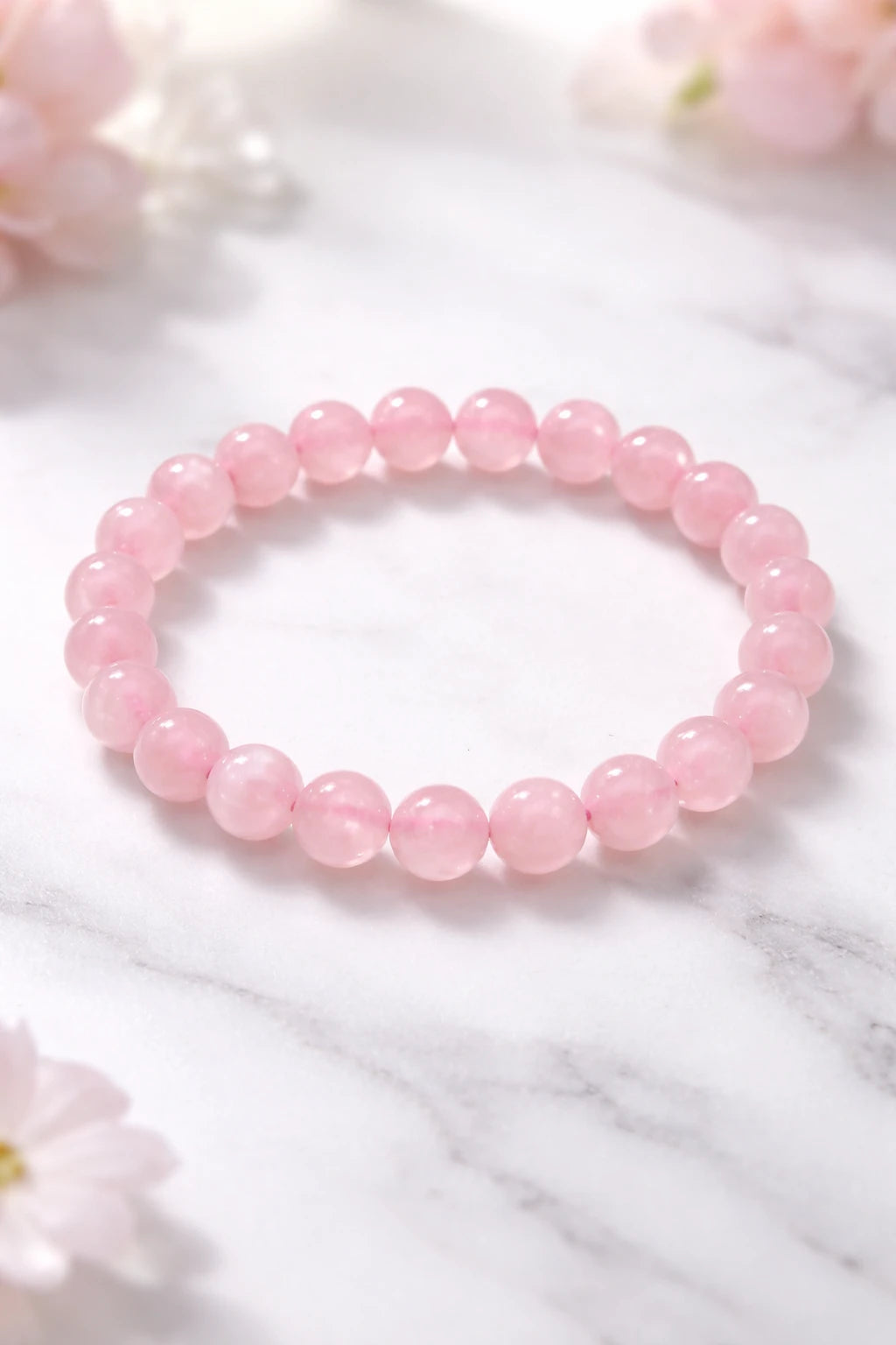 Rose Quartz Bracelet by Astro Pyrite